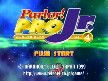 Parlor! Pro Jr. Vol. 4 - Thunder Skeleton X (JP) screen shot title